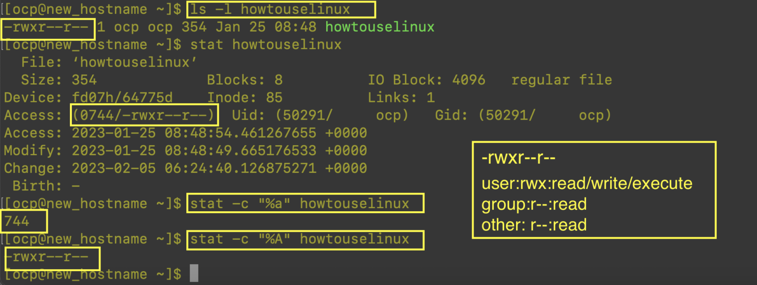 2 Ways To Check File Permissions In Linux Howtouselinux