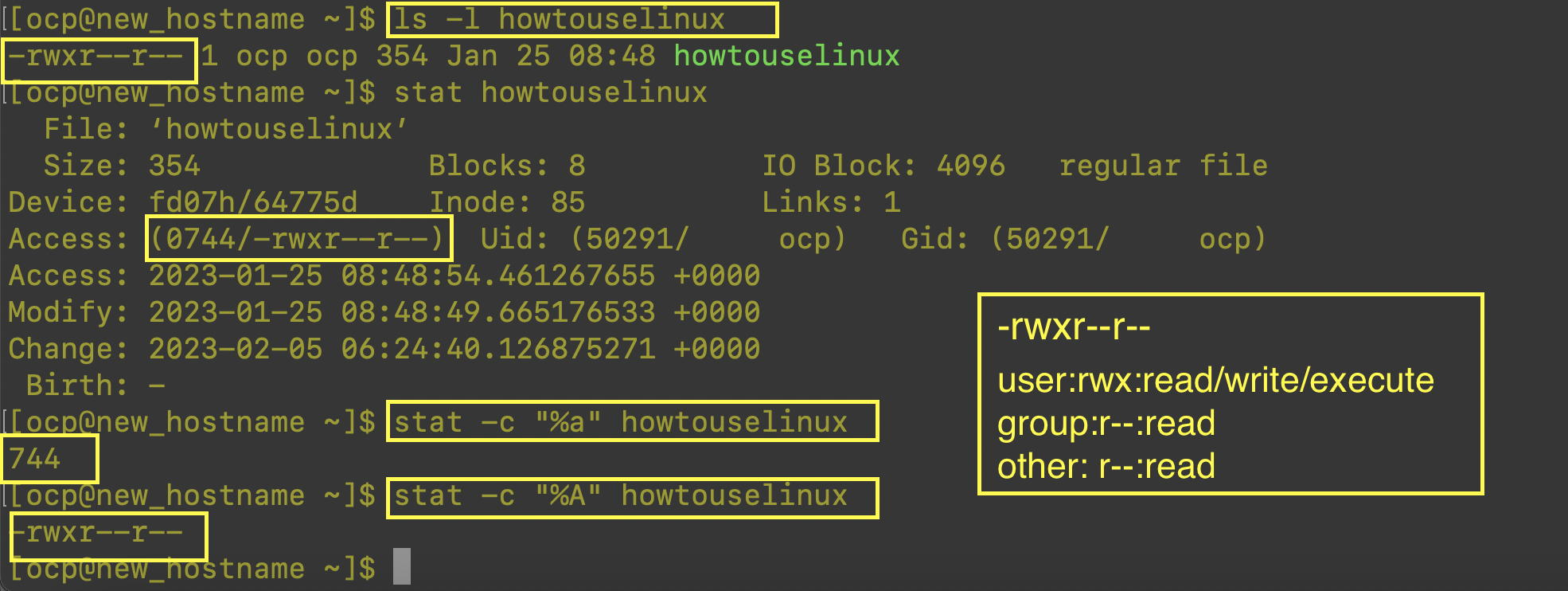 2 Ways To Check File Permissions In Linux Howtouselinux